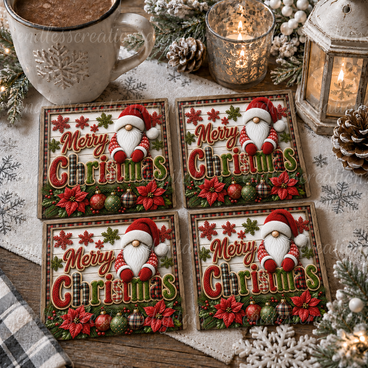 SANTA GNOME BUNDLE OF 5