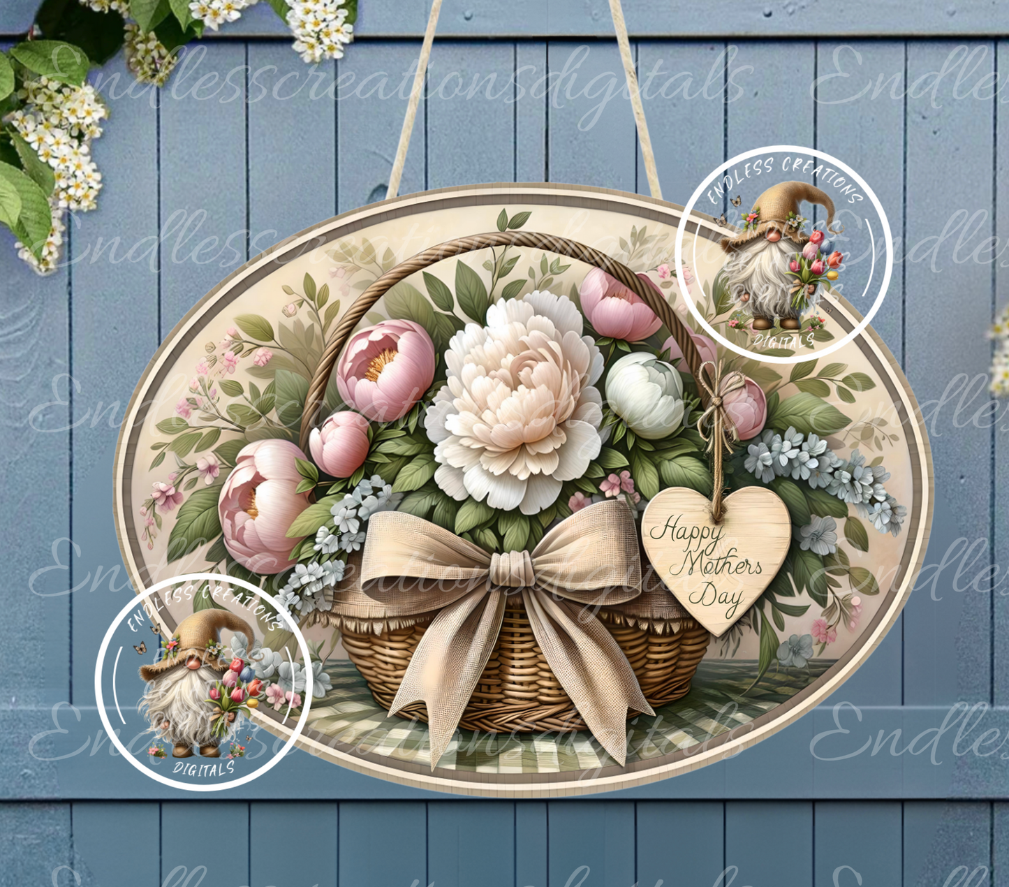 HAPPY MOTHERS DAY OVAL DIGITALS