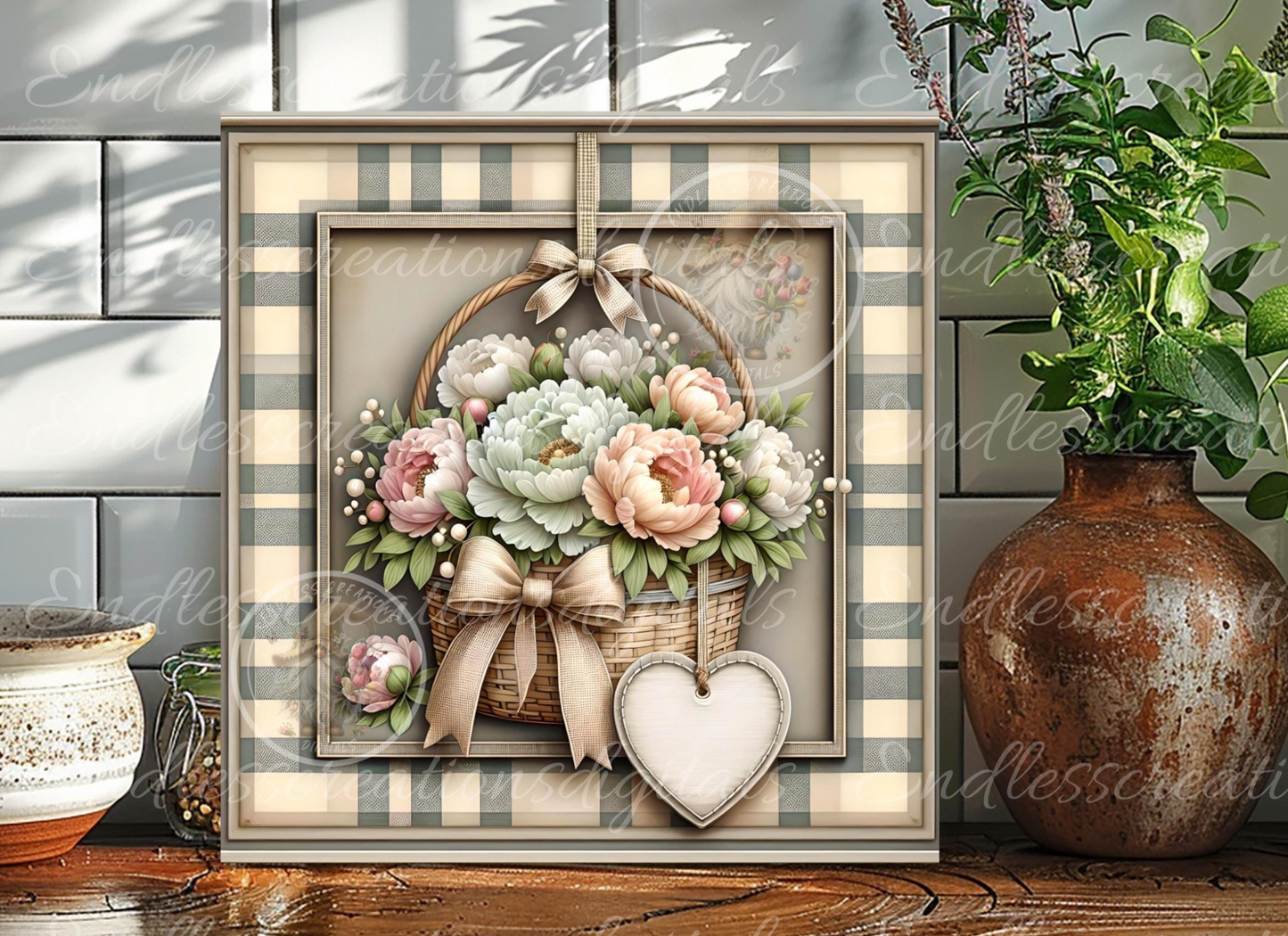 MOTHERS DAY SQUARE Door Hanger