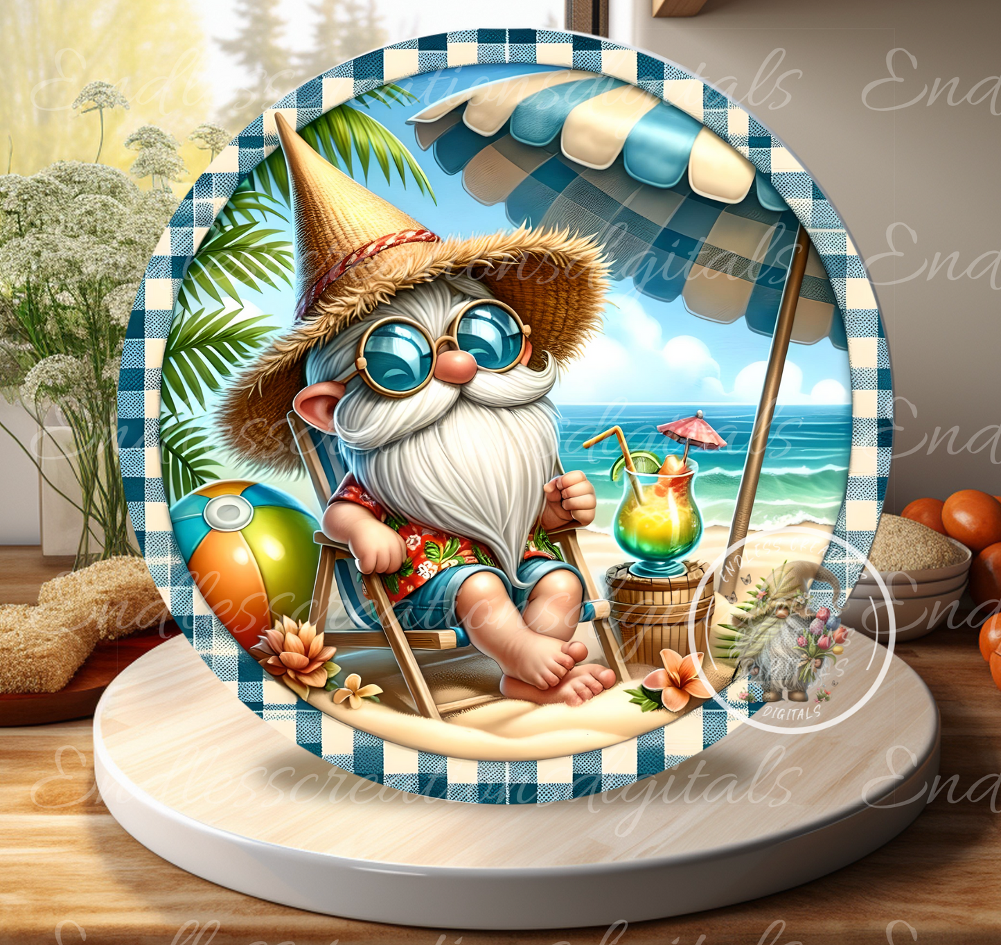 SUMMER BEACH GNOME