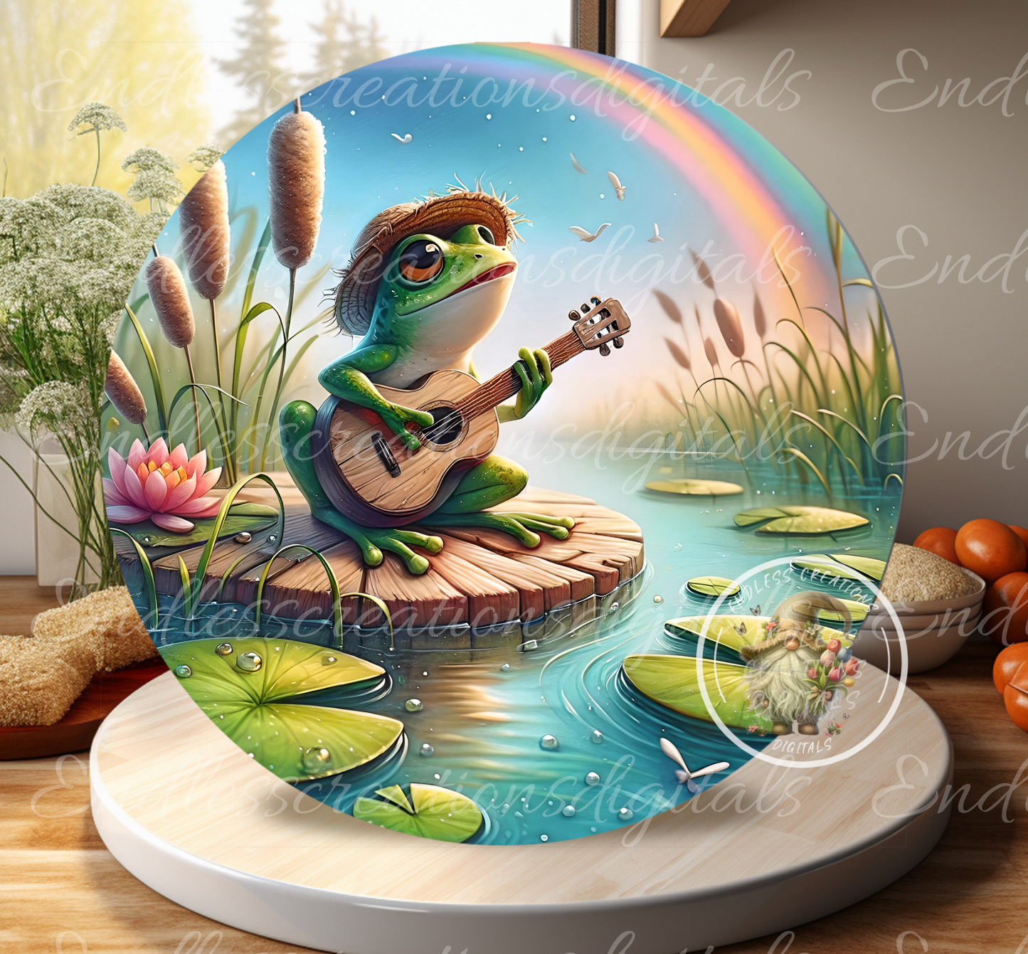OVER THE RAINBOW SUMMER FROG