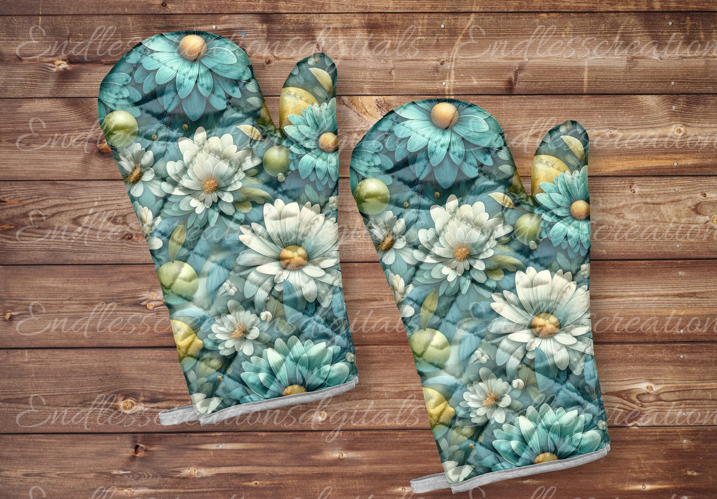 BLUE DAISY LEMON KITCHEN BUNDLE