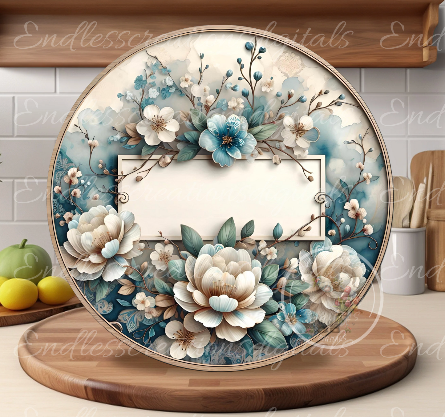 SPRING FLORAL WELCOME ROUND