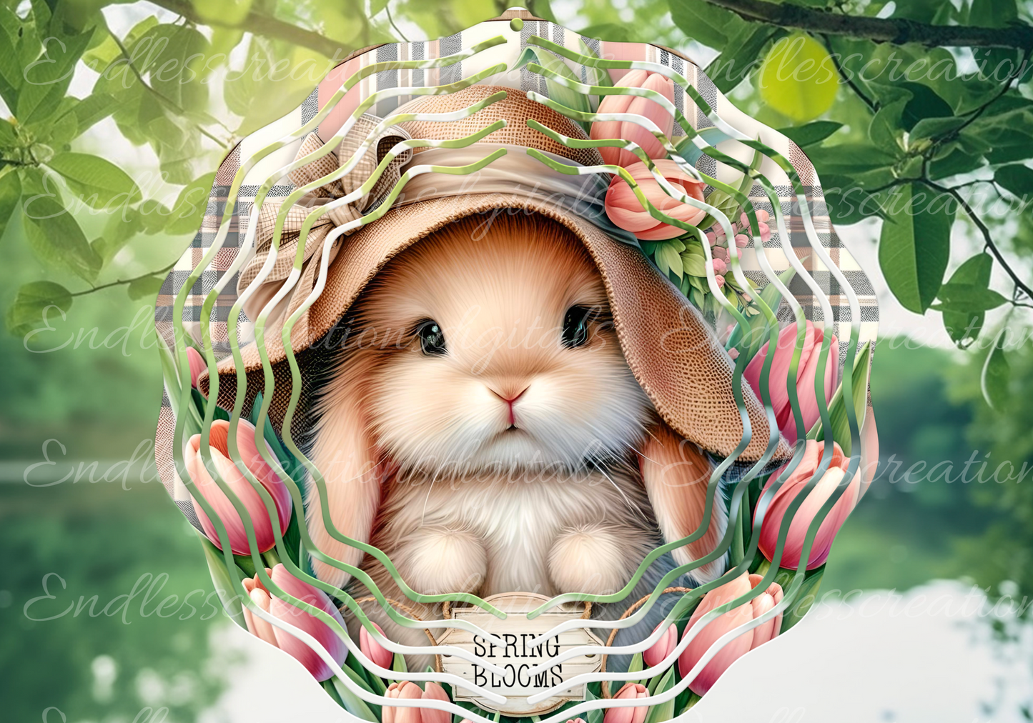 SPRING FLORAL ROUND