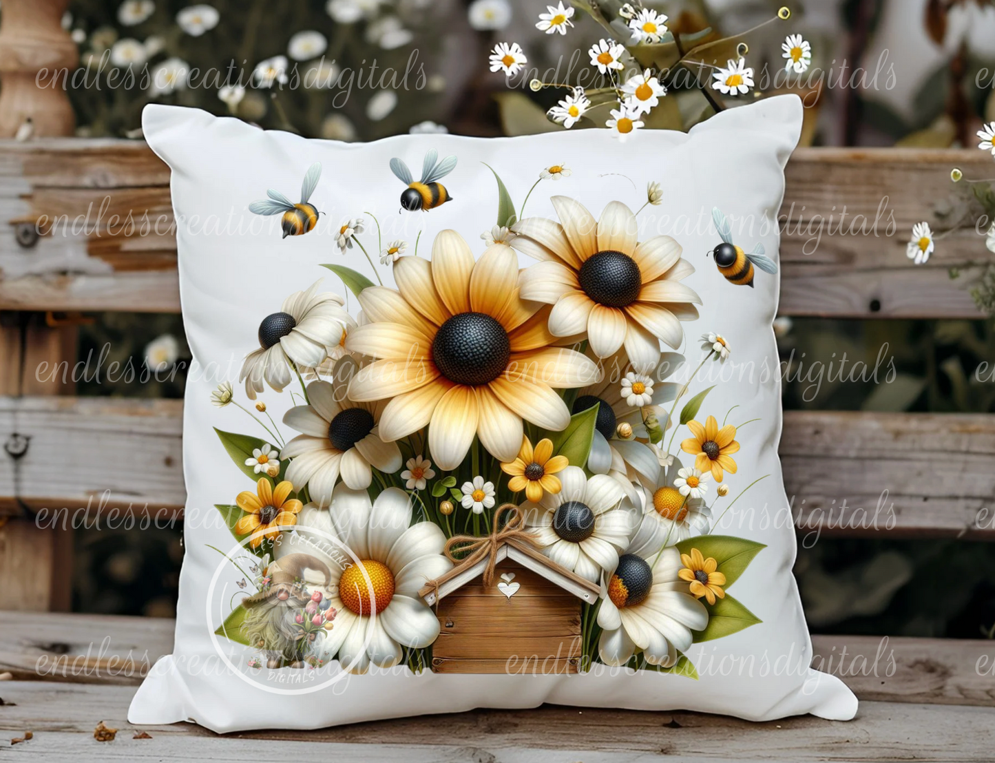 HOME SWEET HOME SUMMER FLORAL TRANSPARENCIES