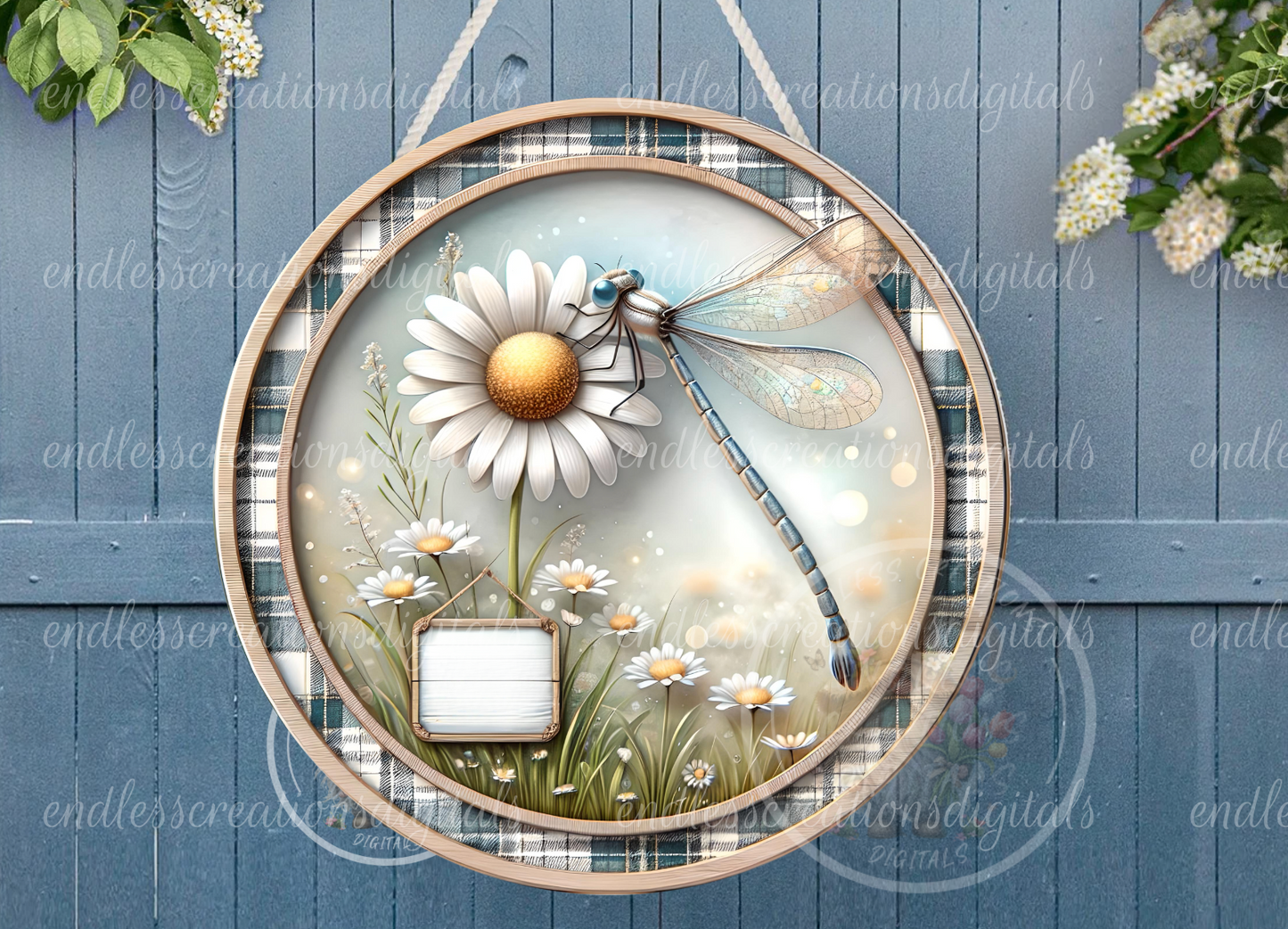 HOME SWEET HOME SPRING DRAGONFLY