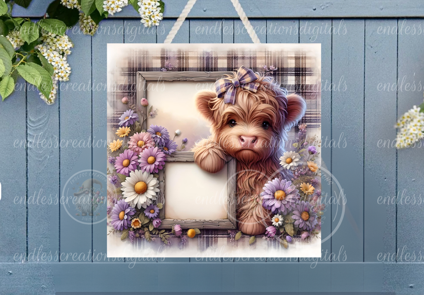 CUTE DAISY FLORAL HIGHLAND