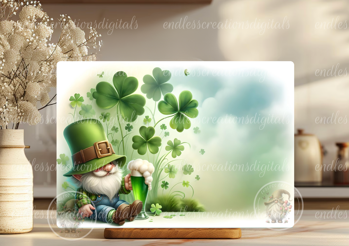 GREEN BEER ST. PADDY'S GNOME