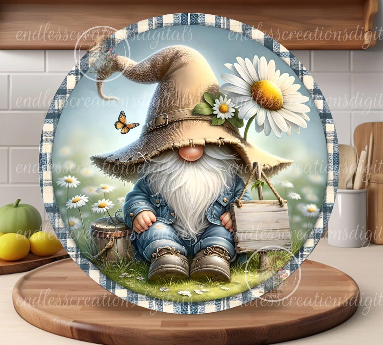 HOME SWEET DAISY GNOME