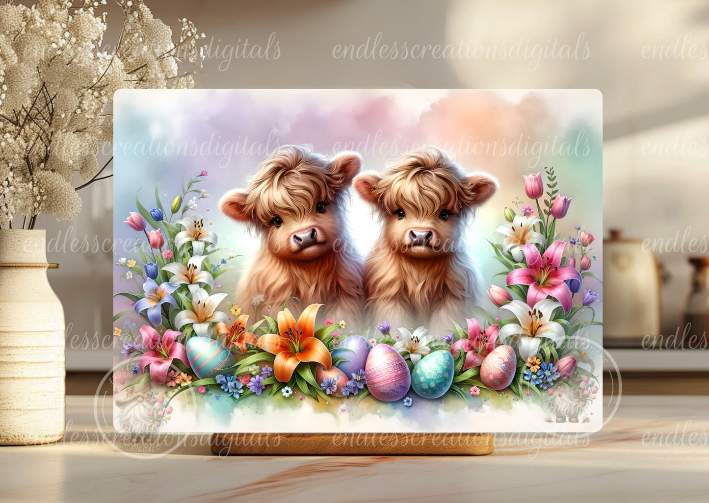 EASTER HIGHLAND BABIES