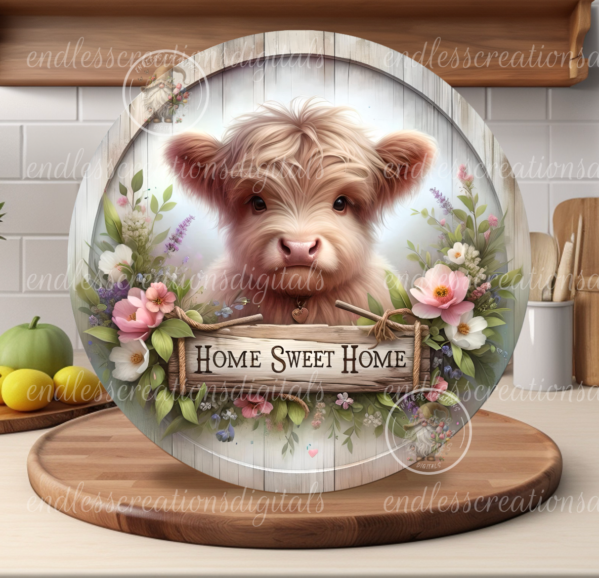 HOME SWEET FLORAL HIGHLAND
