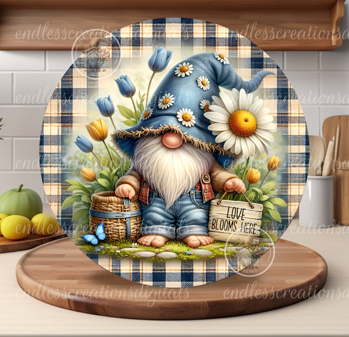 DAISY TULIP GNOME