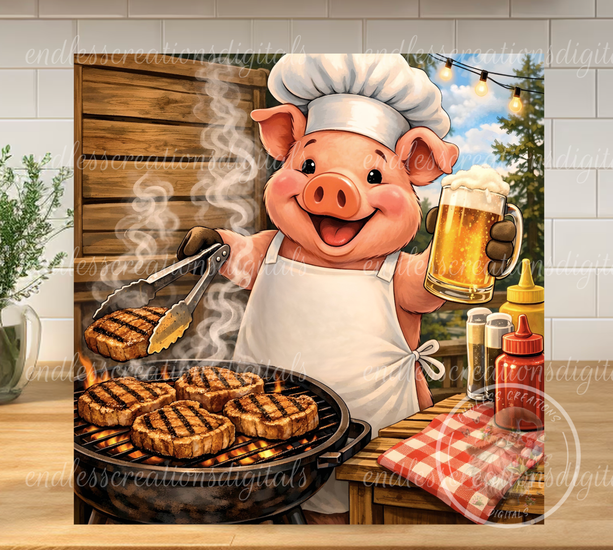 SUMMER BBQ PIG