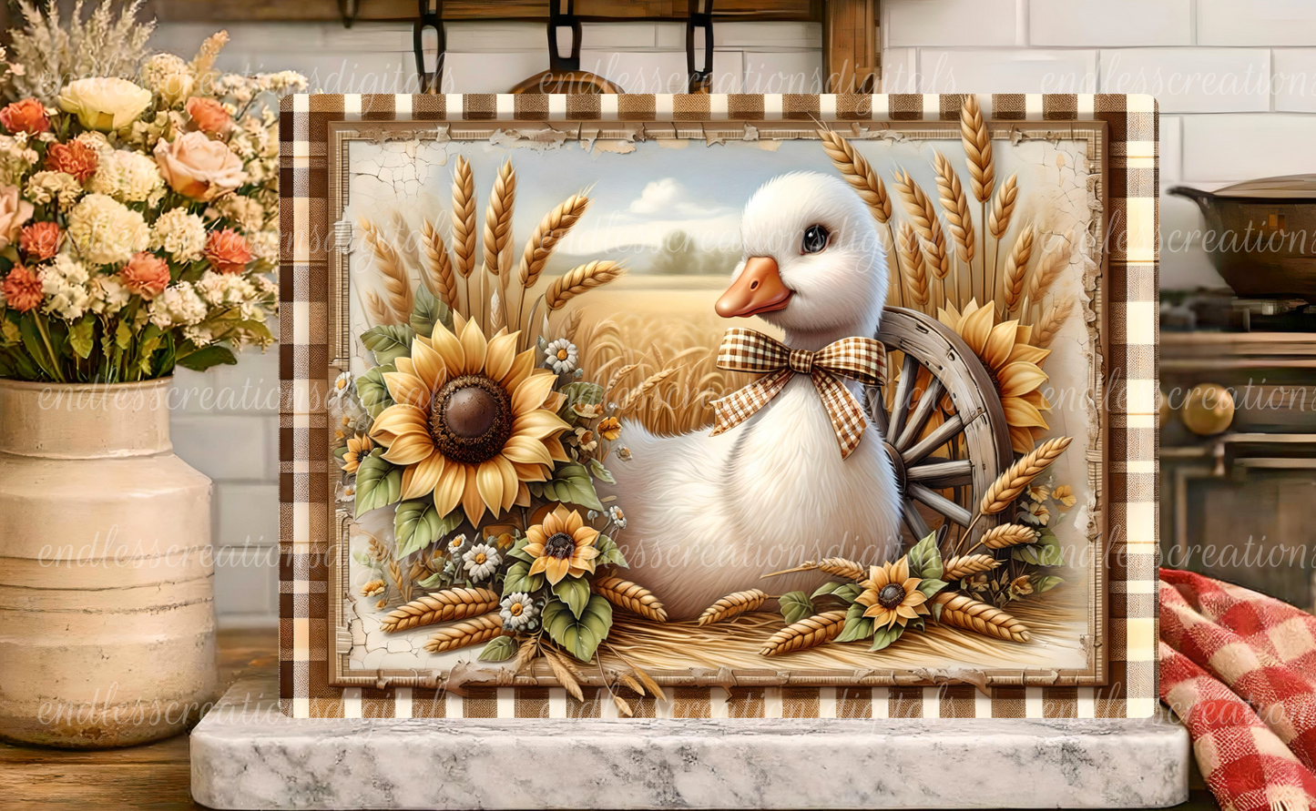 SUNFLOWER WHEAT GOOSE