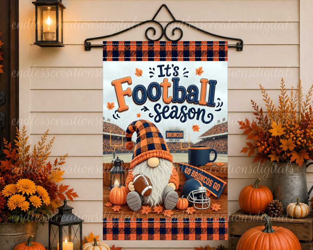 BRONCOS GNOME FOOTBALL BUNDLE OF 2