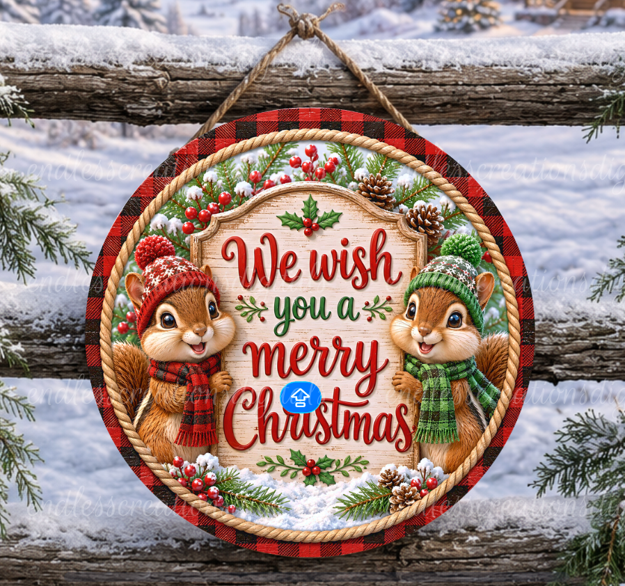 CHIPMUNKS CHRISTMAS ROUND
