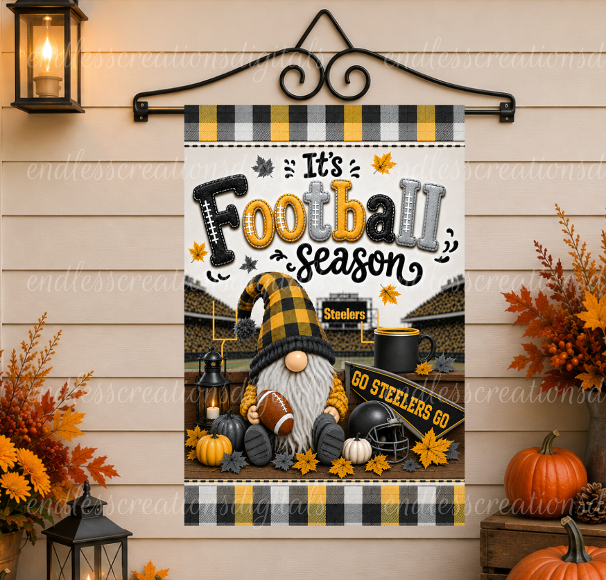 BLACK AND YELLOW GNOME FOOTBALL BUNDLE OF 2