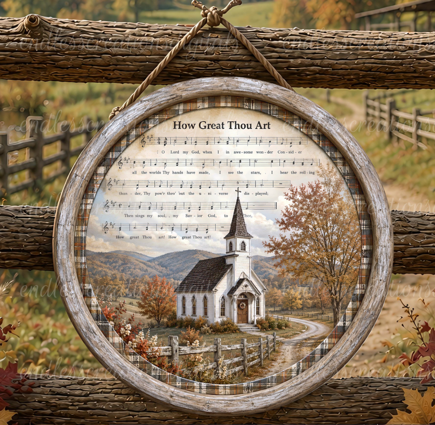 HOW GREAT THOU ART ROUND ONLY