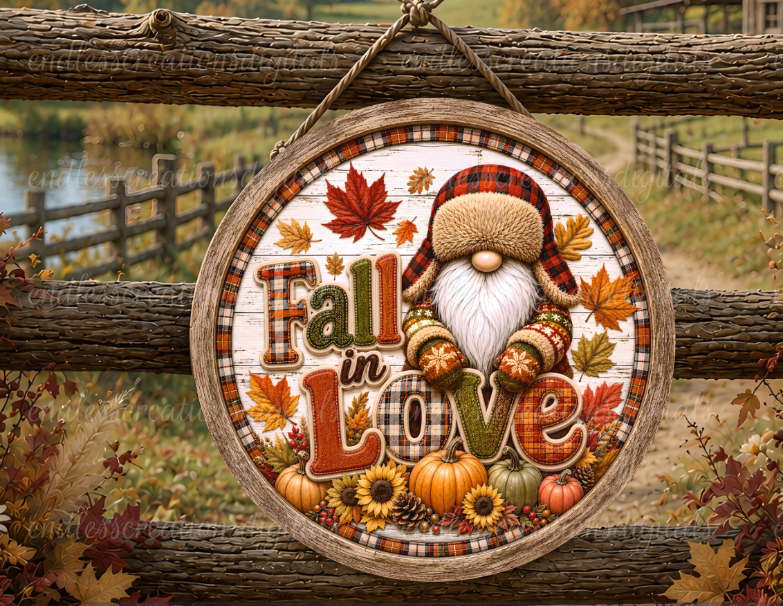 FALL IN LOVE ROUND ONLY
