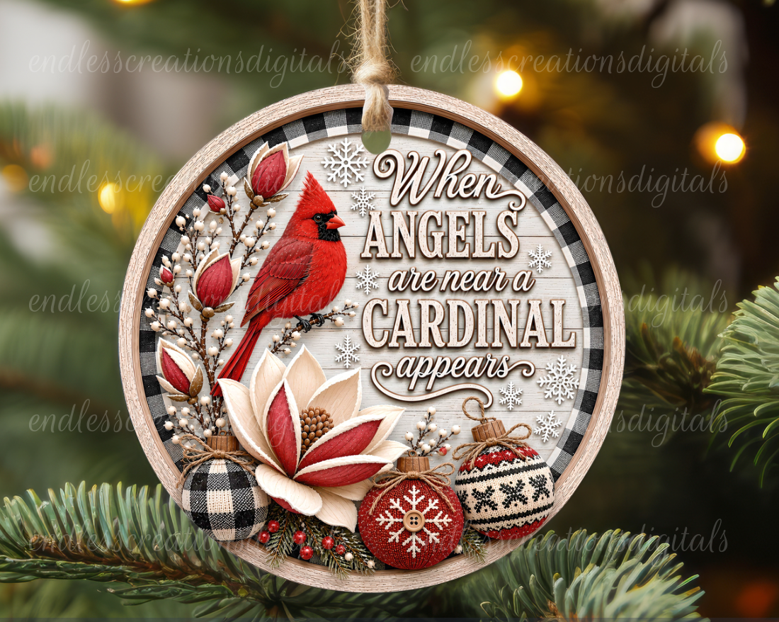 ANGELS AND CARDINALS ROUND ONLY