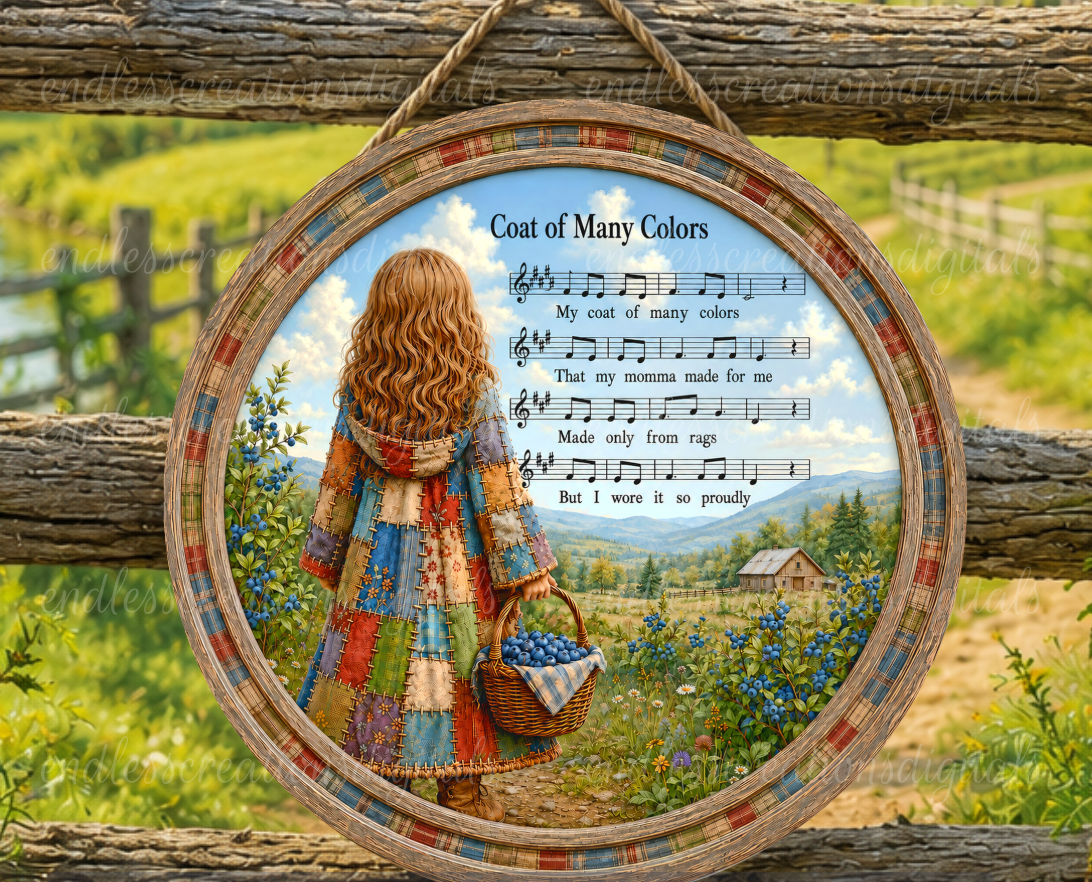 COAT OF COLORS ROUND AMERICAN VERSION