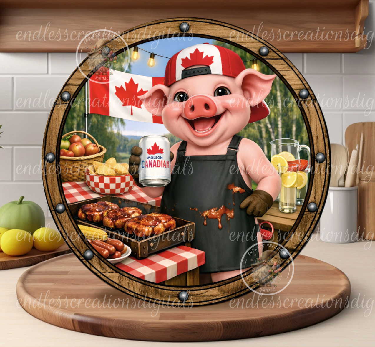 SUMMER BBQ PIG