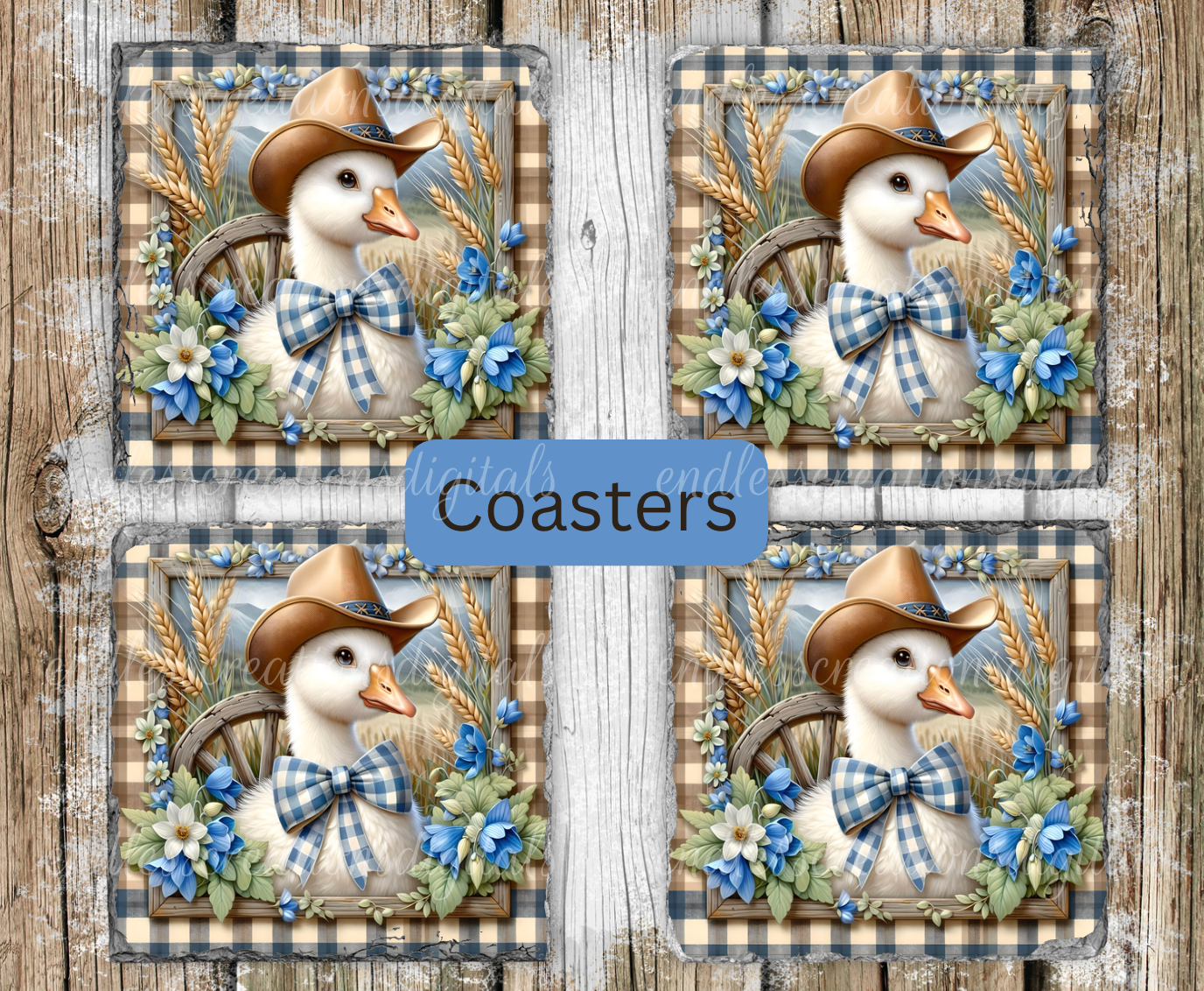 BLUE COWBOY GOOSE BUNDLE OF 3