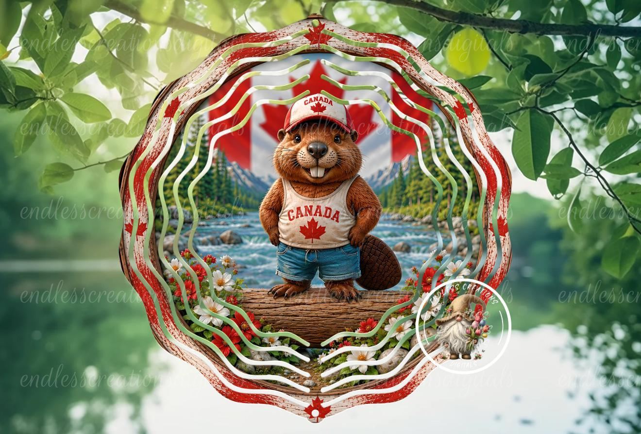 CANADA BEAVER ROUND