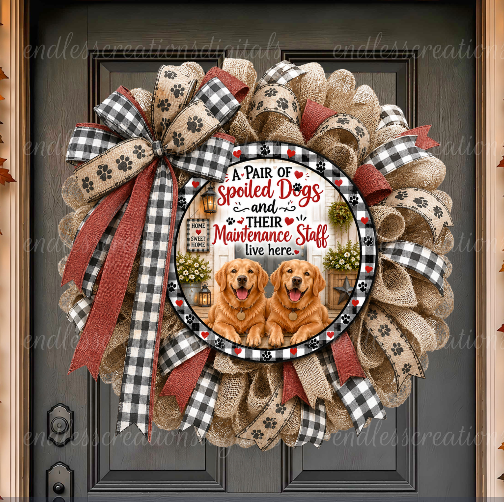 SPOILED GOLDENS ROUND/CUTTING BOARD BUNDLE OF 3