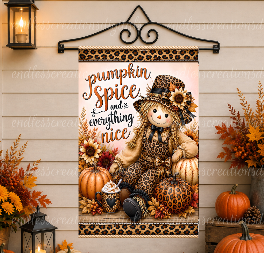 PUMPKIN SPICE SCARECROW GIRL BUNDLE OF 2