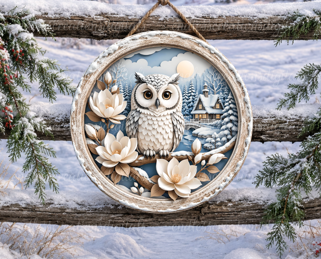 WINTER OWL ROUND ONLY