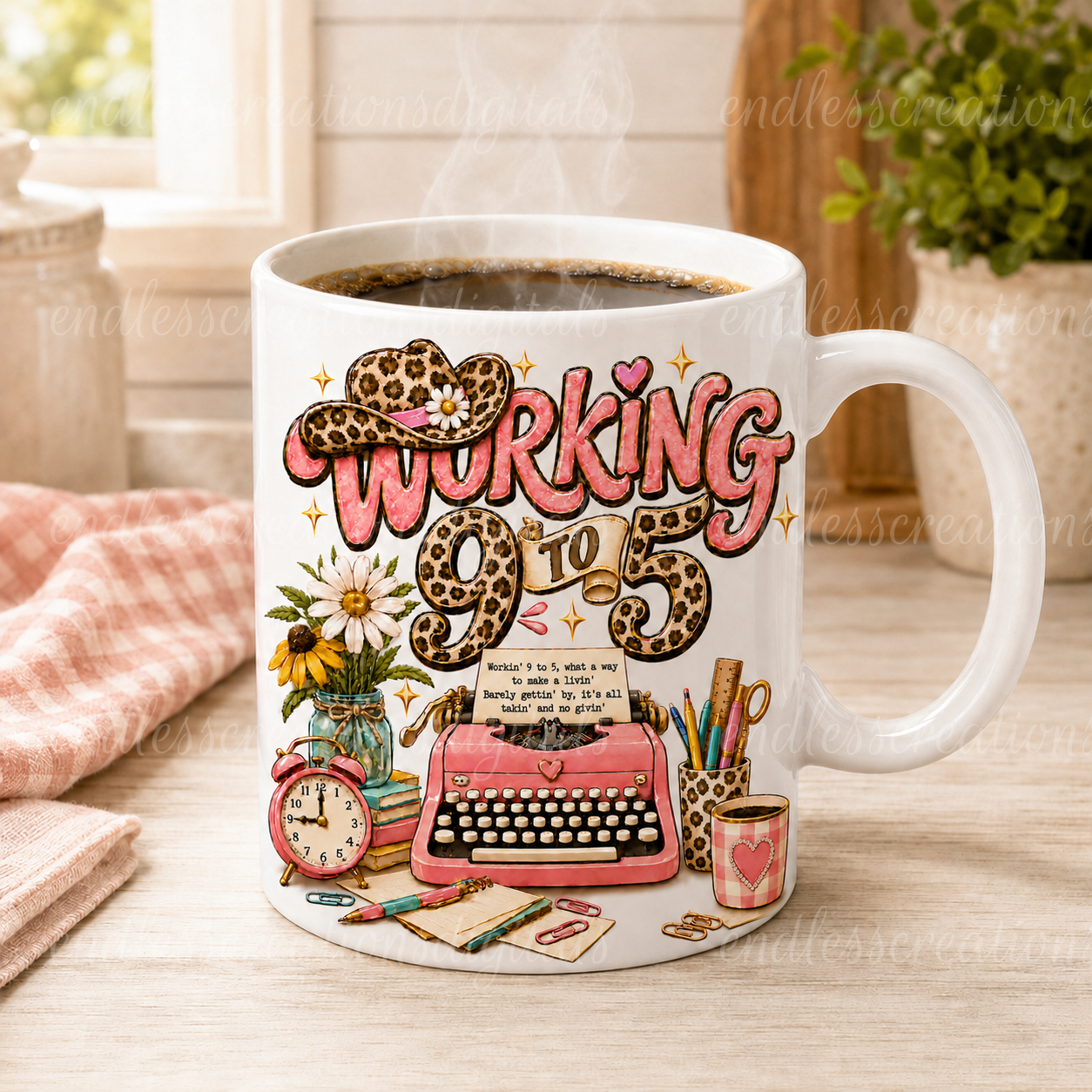 WORKING 9 TO 5 TRANSPARENCY