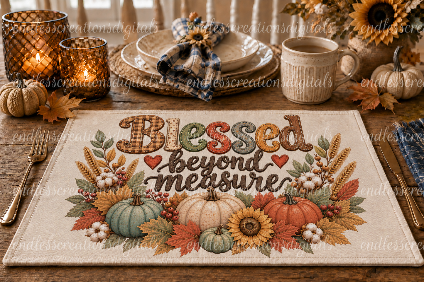 FALL BEYOND MEASURE BUNDLE OF 3 TRANSPARENCIES