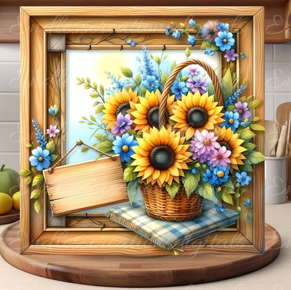 WELCOME SQUARE DOOR hanger, wreath sign, square cutting board png, for sublimation high resolution, 2 files , 1 add your own text
