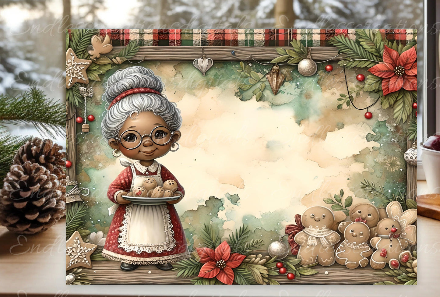 MAMAW'S COOKIE RECIPE RECTANGLE/TINS