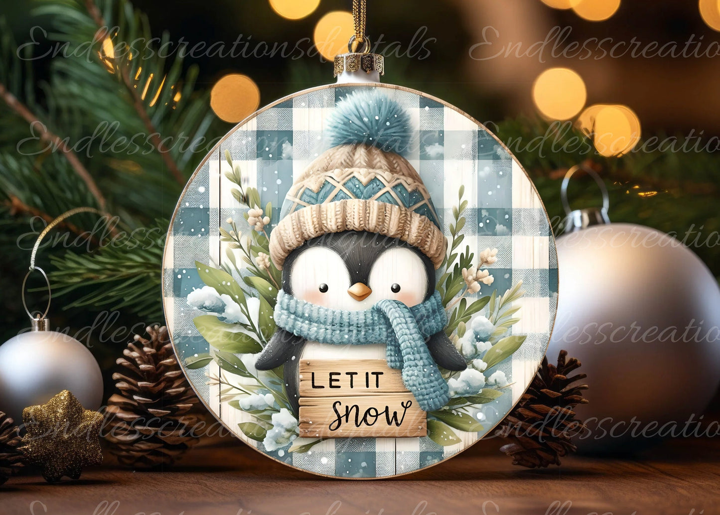 WINTER PENGUIN ROUND