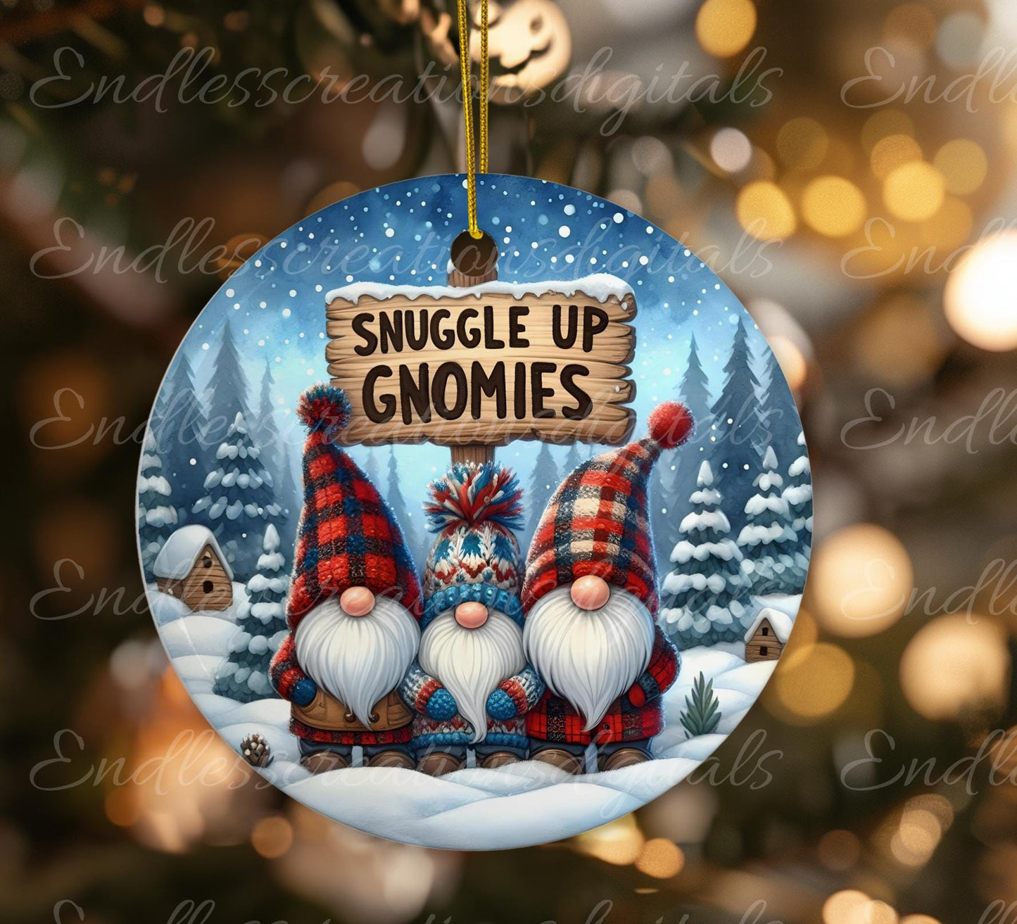 SNUGGLE UP GNOMIES WINTER ROUND