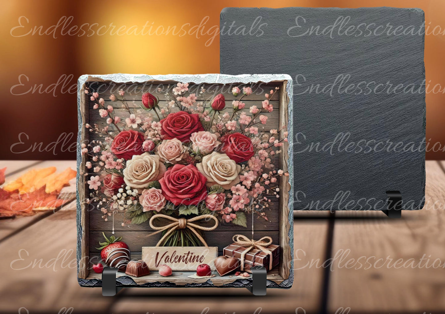MY VALENTINES ROSES SQUARE