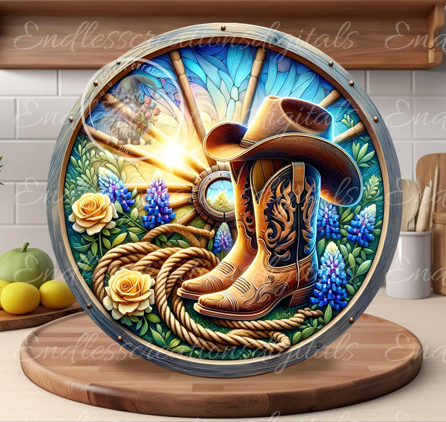 FLORAL COWBOY BOOTS SUMMER
