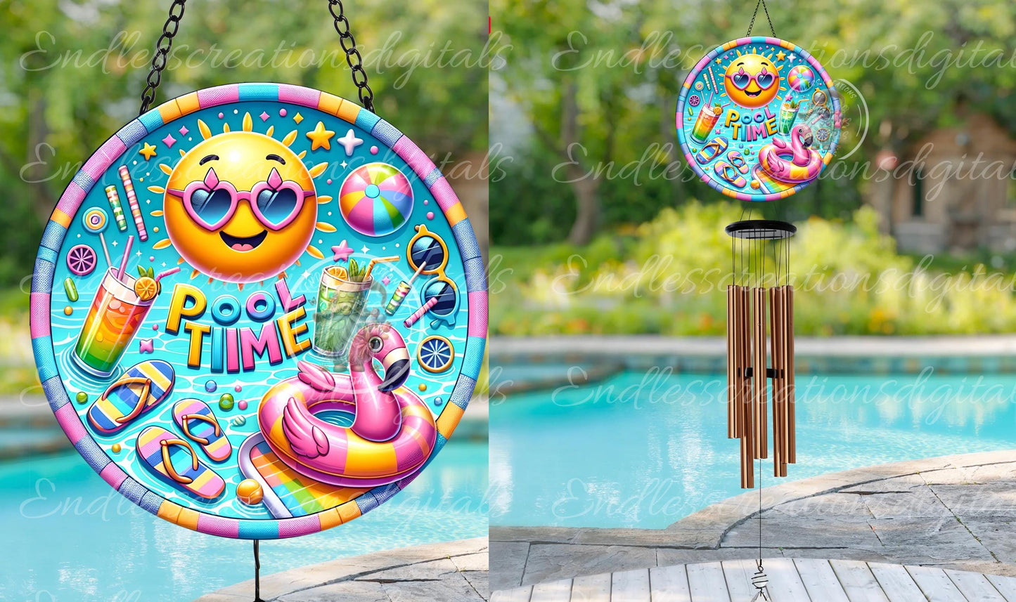 SUMMER POOL TIME