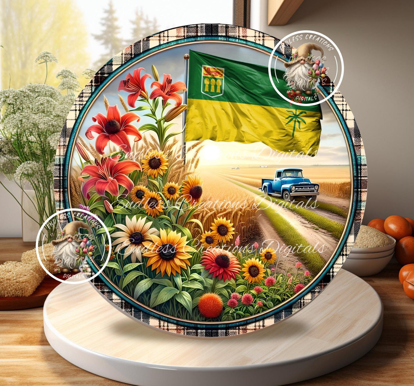 SASKATCHEWAN PROVINCIAL CANADA ROUND