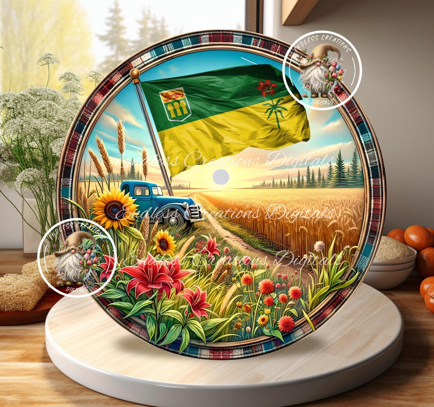 SASKATCHEWAN PROVINCIAL CANADA ROUND