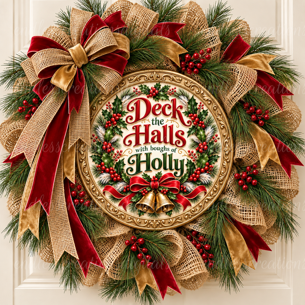DECK THE HALLS ROUND ONLY