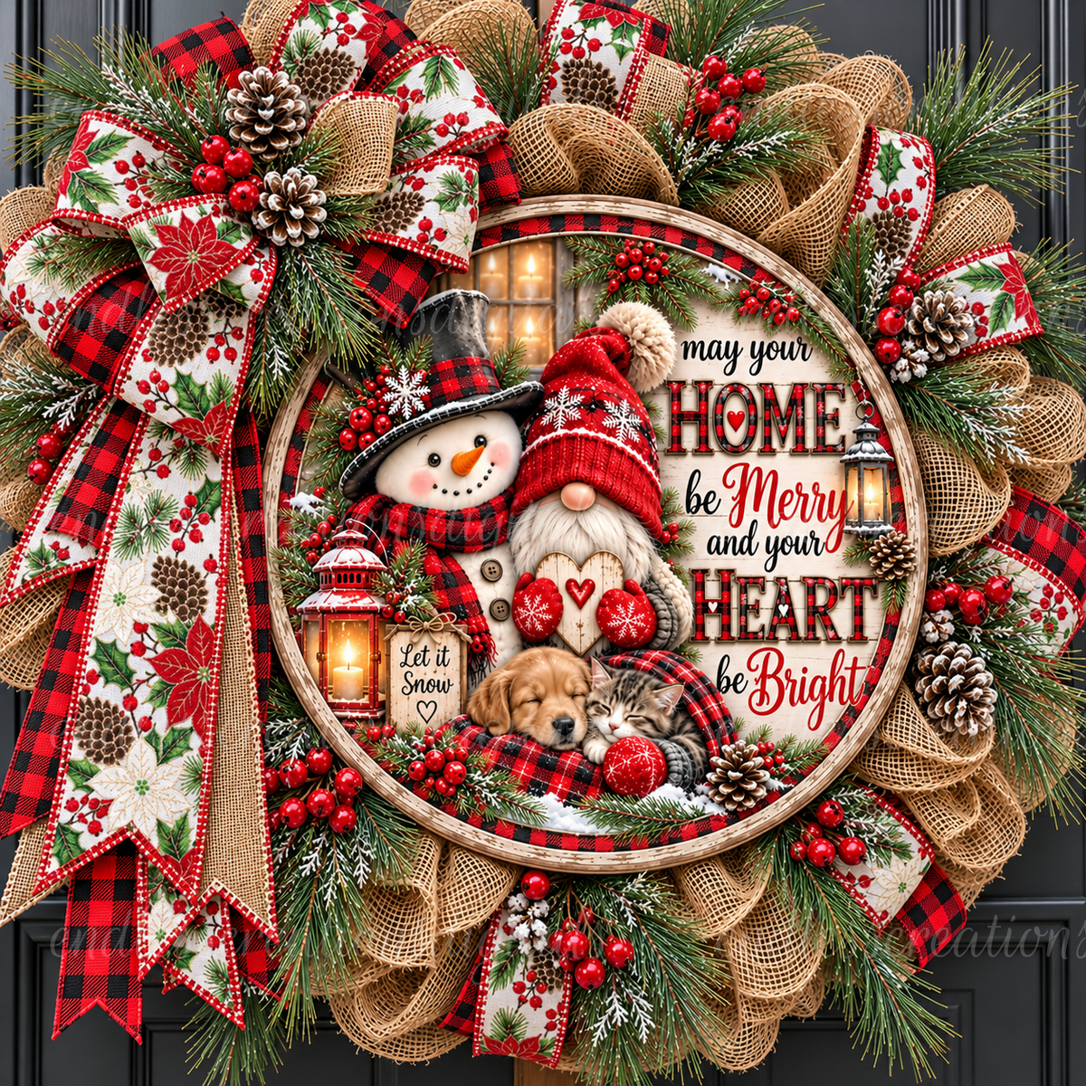 HOME BE MERRY BUNDLE OF 3