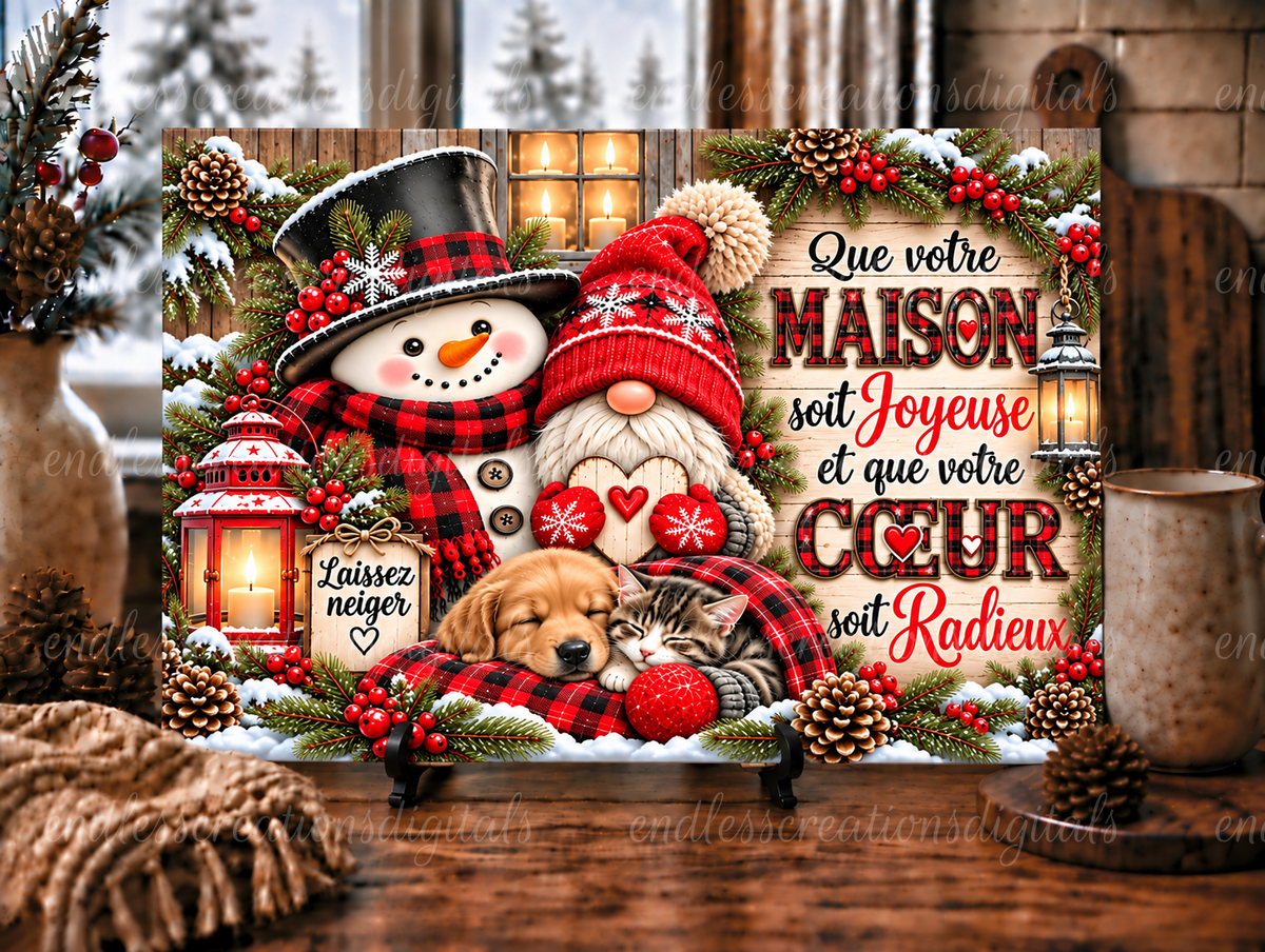 MERRY HOME BUNDLE OF 3 FRENCH VERSION