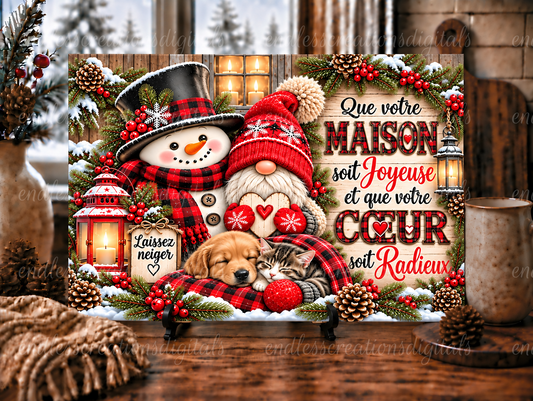 MERRY HOME BUNDLE OF 3 FRENCH VERSION