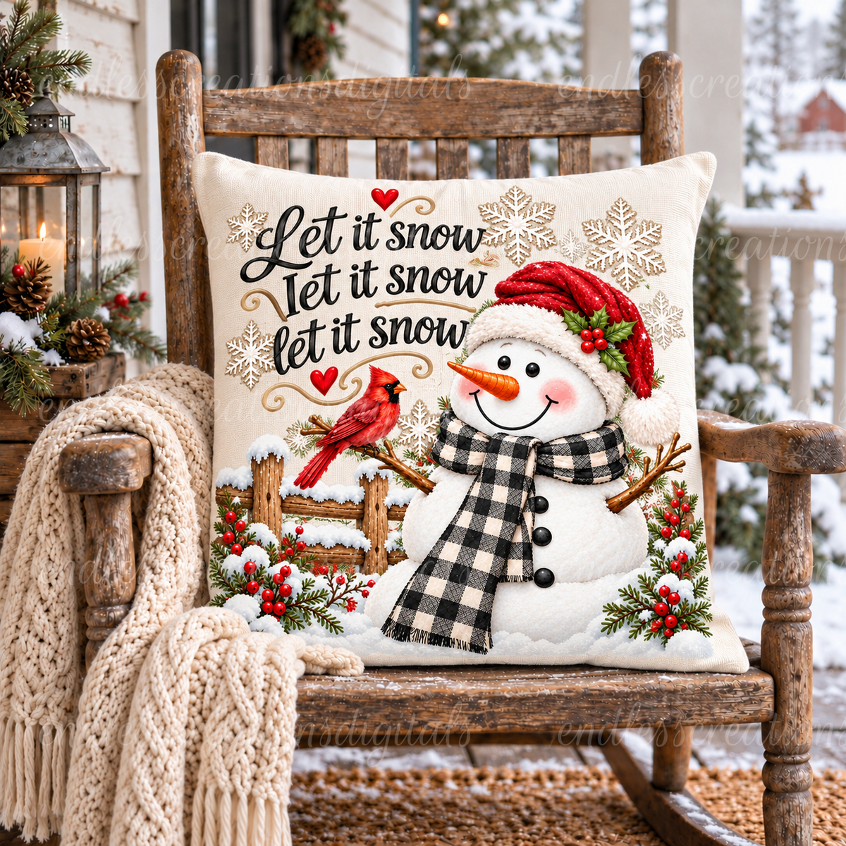 LET IT SNOWMAN BUNDLE OF 7