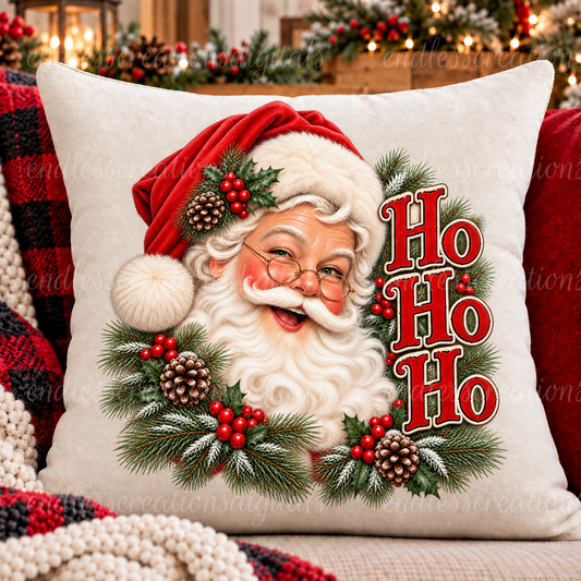 HO HO HO SANTA TRANSPARENCY