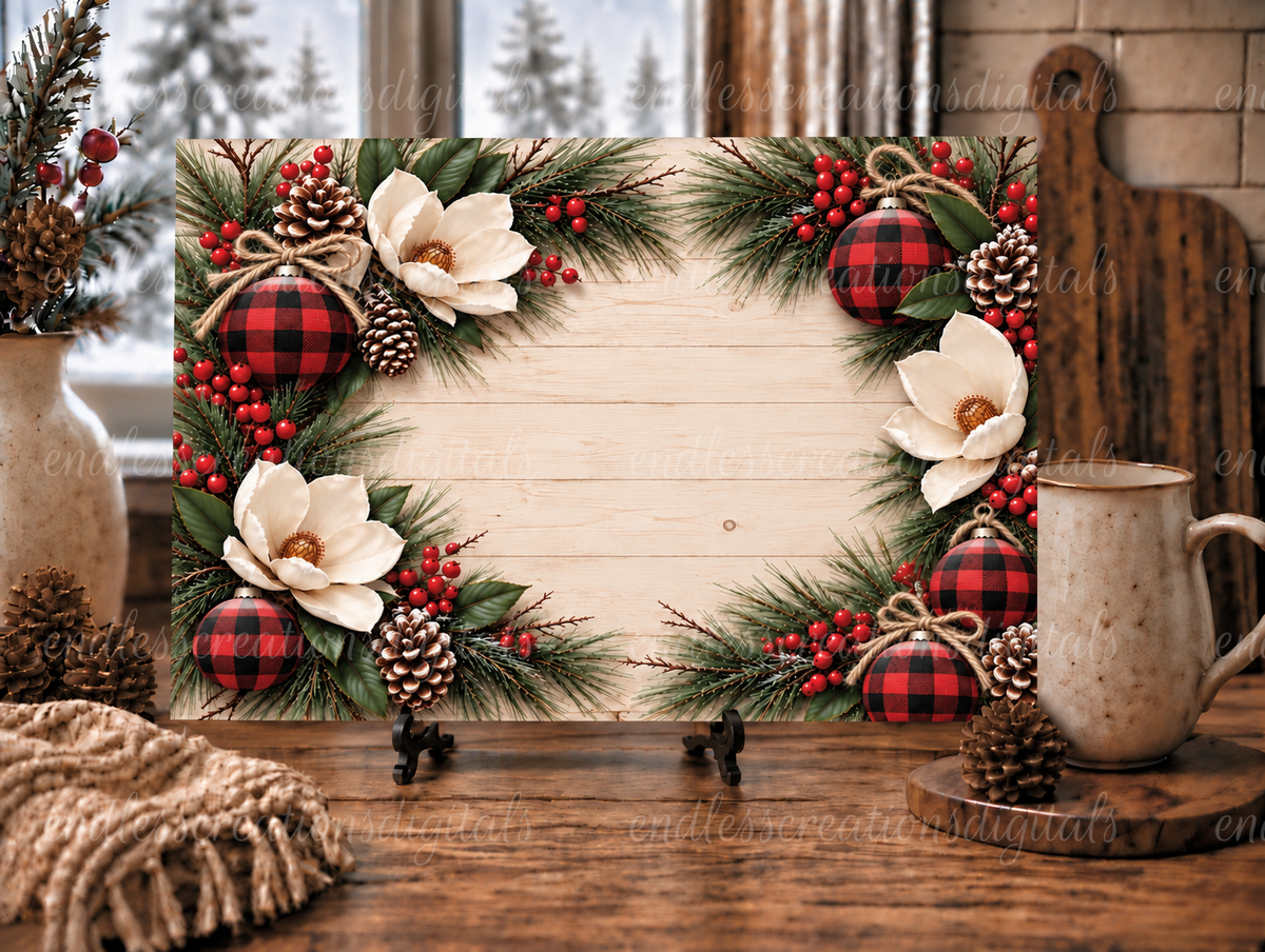 WONDERFUL TIME OF THE YEAR CUTTING BOARD/SLATE DESIGN