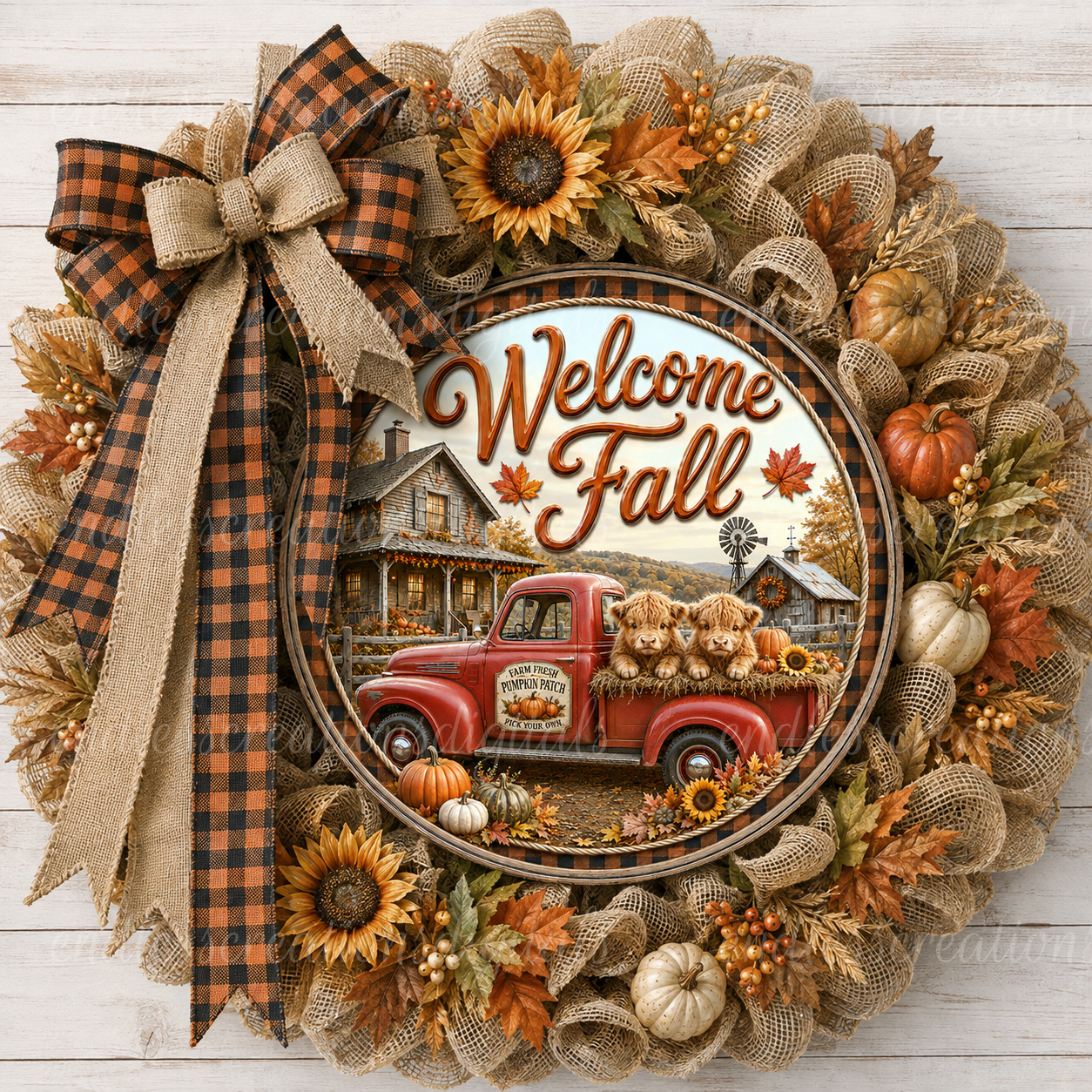 FALL TRUCK ROUND ONLY